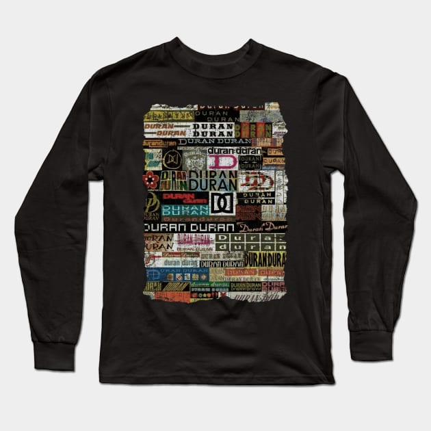 Duran Duran // Vintage Long Sleeve T-Shirt by Dewyse ilust